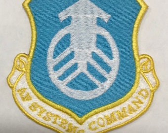 Captain Marvel Airforce Systems Command flightsuit patch