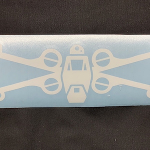 Star Wars X-Wing Fighter Ship Vinyl Decal