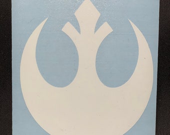 Decalcomania in vinile dell'uccello ribelle di Star Wars