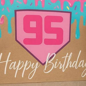 Birthday Drip Banner