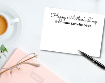 Happy Mother's Day Postcard, Schitt's Creek, Moira Rose, BéBé