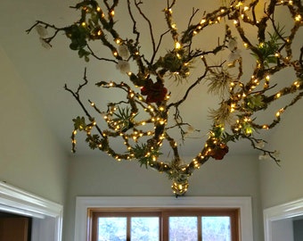 Branch Chandelier Etsy