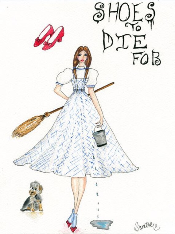 Pintura Del Mago De Oz Arte Firmado Arte Original Etsy