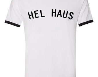 Koszulka z logo unisex Hel Haus