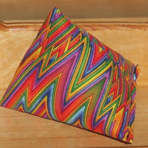 Rainbow Lightening Organic Catnip Wedge Toy