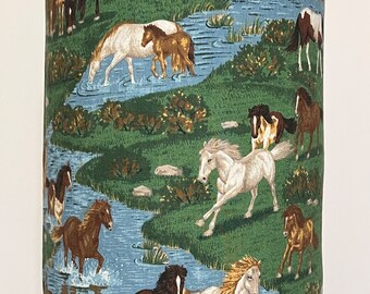 Horses by the Riverside Water Cooler Cover - 5 Gallon
