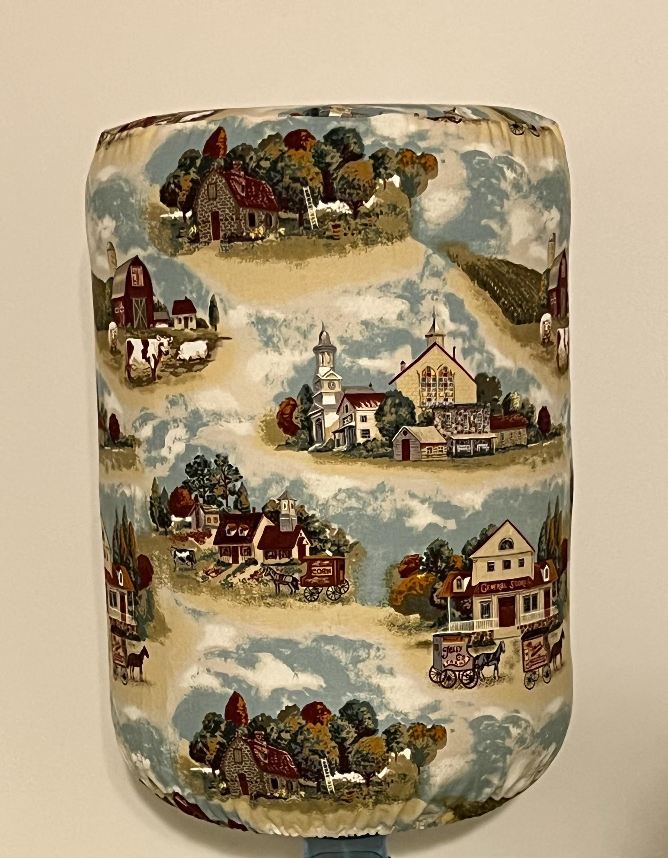 Farm Town Water Cooler Cover- 5 Gallon