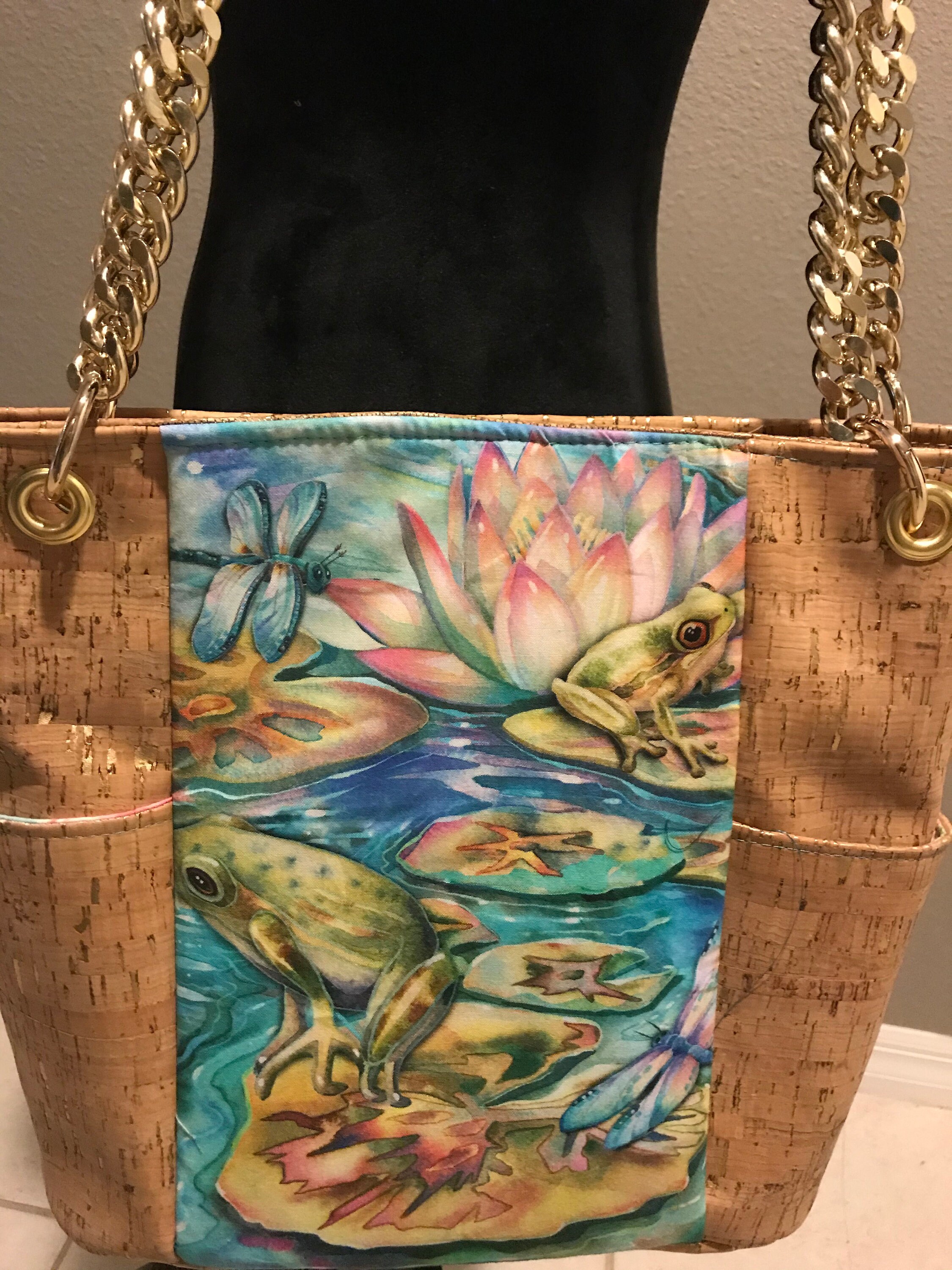 Beautiful Handbag FROG PURSE Etsy