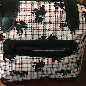 Cartera de mano para mujer, bolso Dalmation para mujer, cartera para mujer