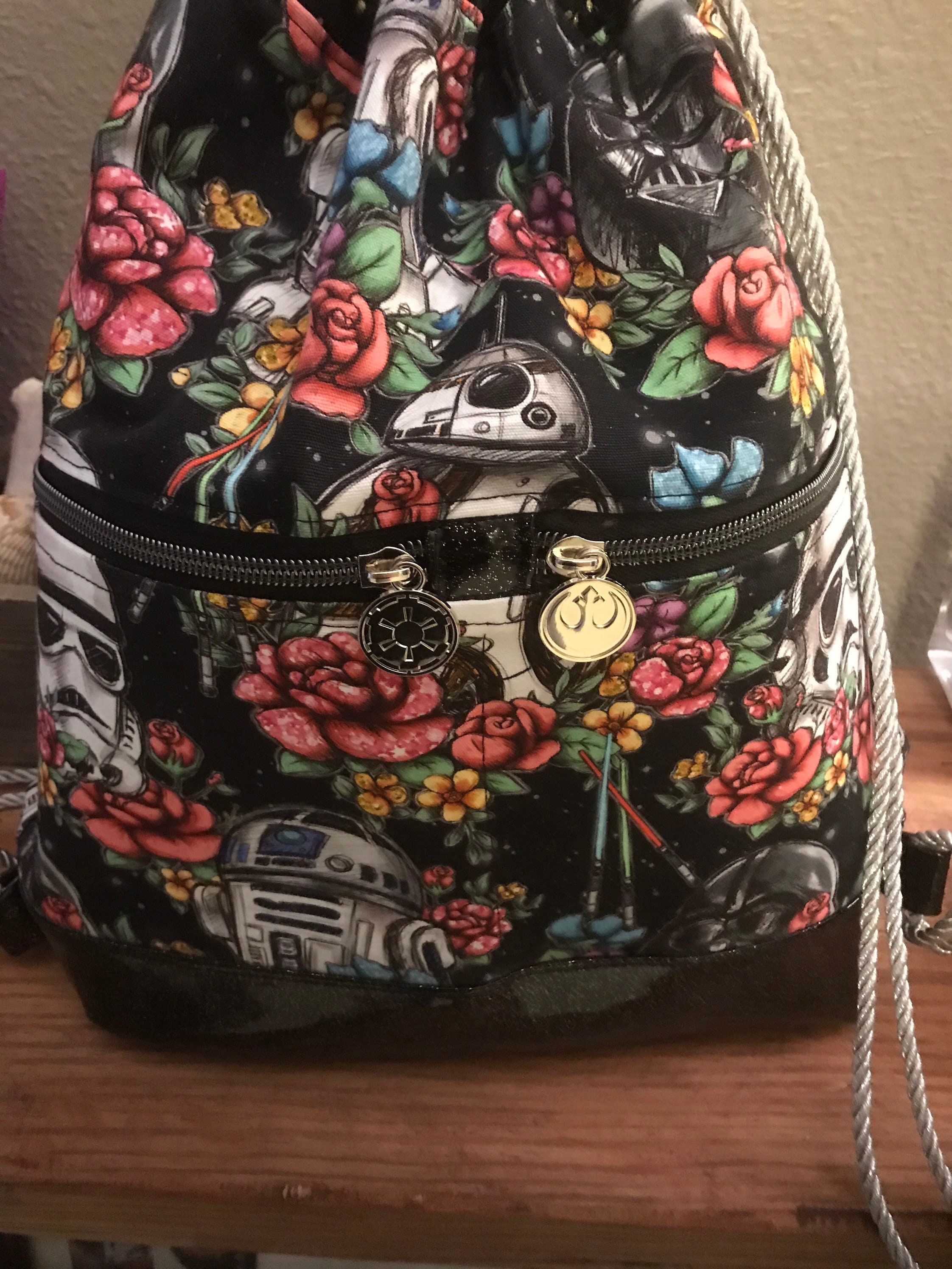 Disney backpack Star Wars Drawstring backpack. Sports bag Etsy