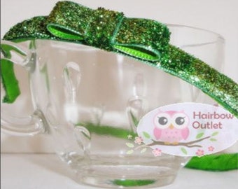 glitter pats bow etsy