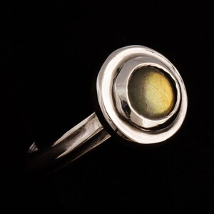 Labradorite 7 - Sterling Silver Ring - Size 8