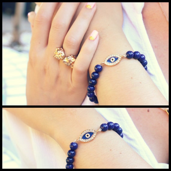 Items similar to Evil Eye bracelet on Etsy