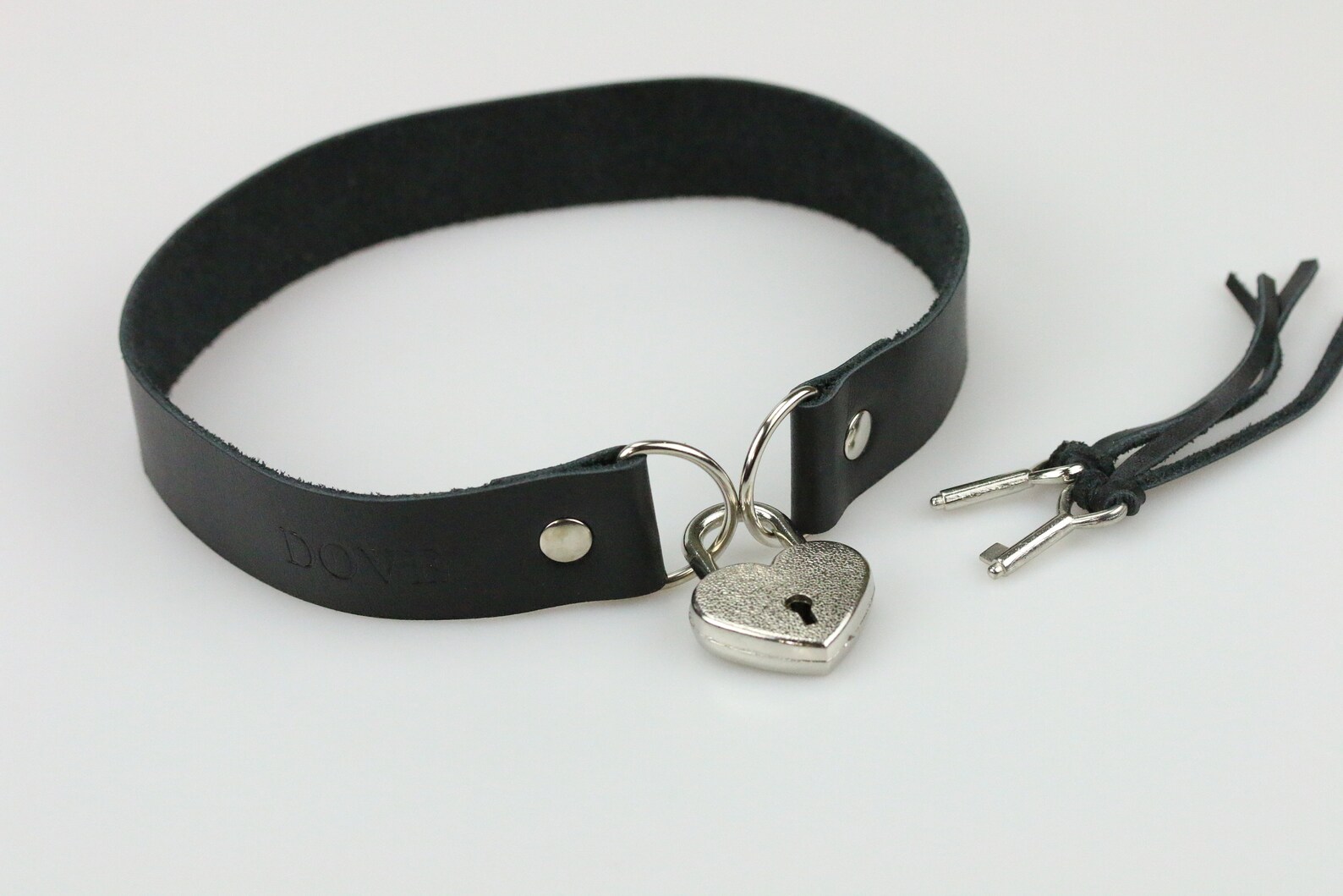 Lockable Collar Necklace Women Collar Choker Leather Collar Choker