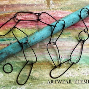 Artwear Elements® Handmade Art Chain, Bracelet Supply, Necklace Supplies, Jewelry Hardware, OX Wire, Jewelry Chain, Chain, ArtWear Elements® image 4