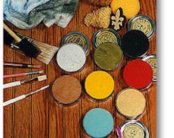 Wholesale Lot 20 Gilders Paste, Nice Variety Of Colors For Metal, Wrought Iron, Steel, Jewelry Making, Painting, Scrapbook, Artwear Elements