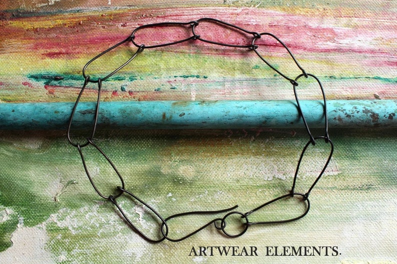 Artwear Elements® Handmade Art Chain, Bracelet Supply, Necklace Supplies, Jewelry Hardware, OX Wire, Jewelry Chain, Chain, ArtWear Elements® image 3