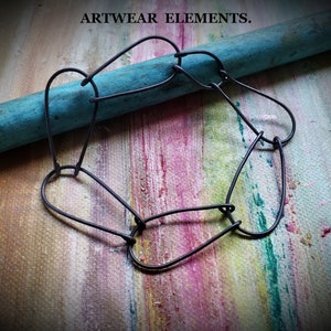 Artwear Elements® Handmade Art Chain, Bracelet Supply, Necklace Supplies, Jewelry Hardware, OX Wire, Jewelry Chain, Chain, ArtWear Elements® image 6