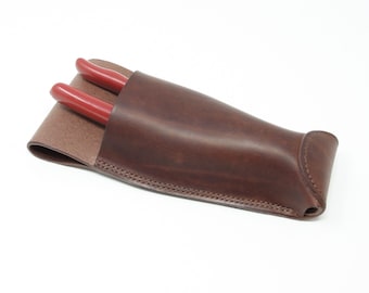 Leather secateur holster / tool pouch
