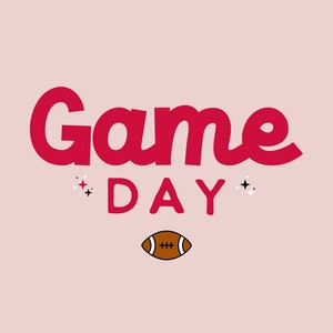 Game Day Printable