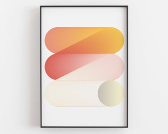 Rebound - Graphic Design Art Print