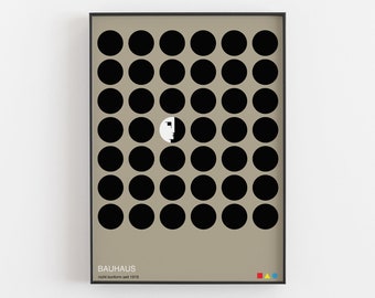 The Non-Conformists  - Bauhaus Graphic Art Poster