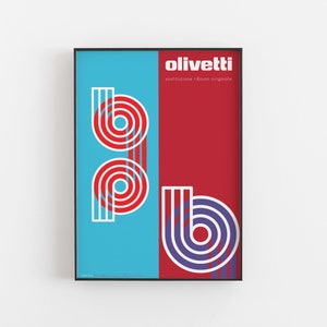 Ribbon - Olivetti Werbeplakat
