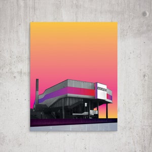 The Odeon 1989 - Anglia Square Norwich Architecture Print