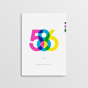 586 - Power, Corruption & Lies Poster (CMYK Edition)