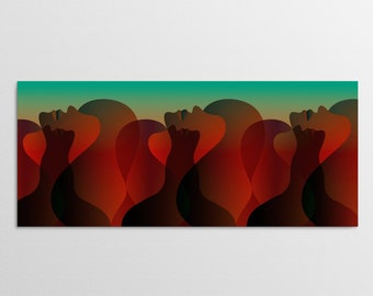 Valley Of The Dolls - Large Contemporary Art Print - Limited Edition