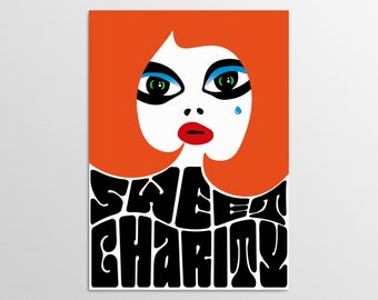 Sweet Charity - Retro Graphic Design Poster