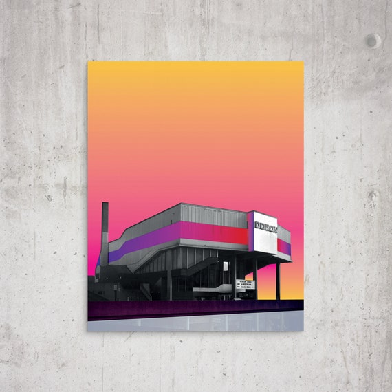 The Odeon 1989 - Anglia Square Norwich Architecture Print