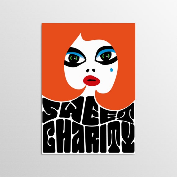 Sweet Charity - Retro Graphic Design Poster