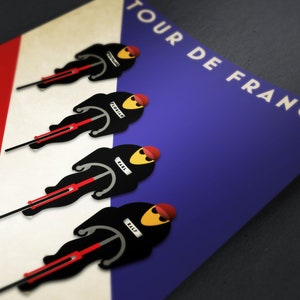 Tour De France Art Deco Style Kraftwerk Art Print image 3