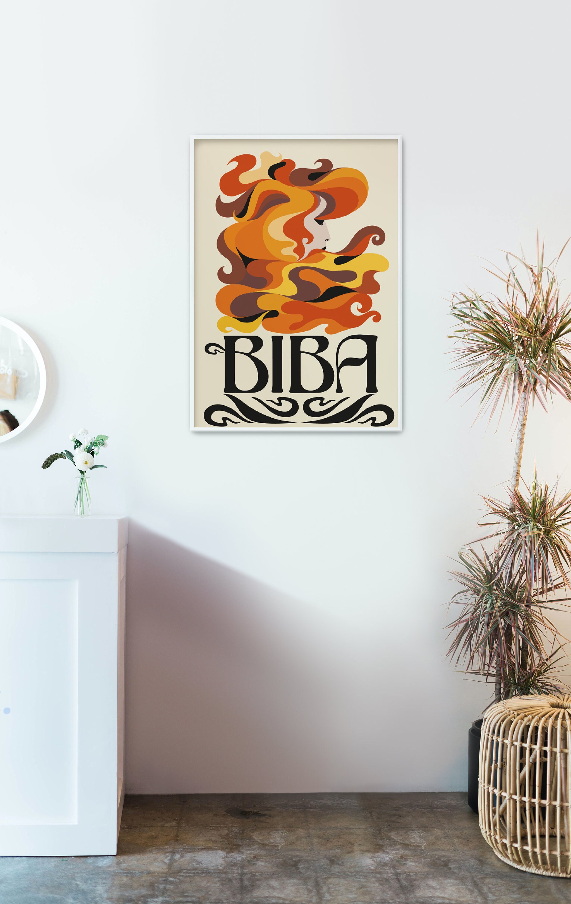 BIBA vintage poster ビバ ポスター BIBA vintage poster ビバ ポスター BIBA vintage poster ビバ