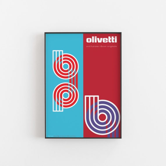 Ribbon - Olivetti Advertising Poster