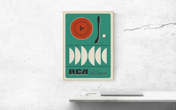 RCA Stereophonic Records - Retro Advertising Poster