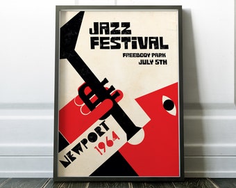 Newport Jazz Festival in 斑尾　チラシ 1958 Newport Jazz Festival jazz poster - Jazz on a Summer's
