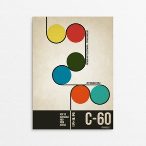 C60 - Retro Style Advertising Poster