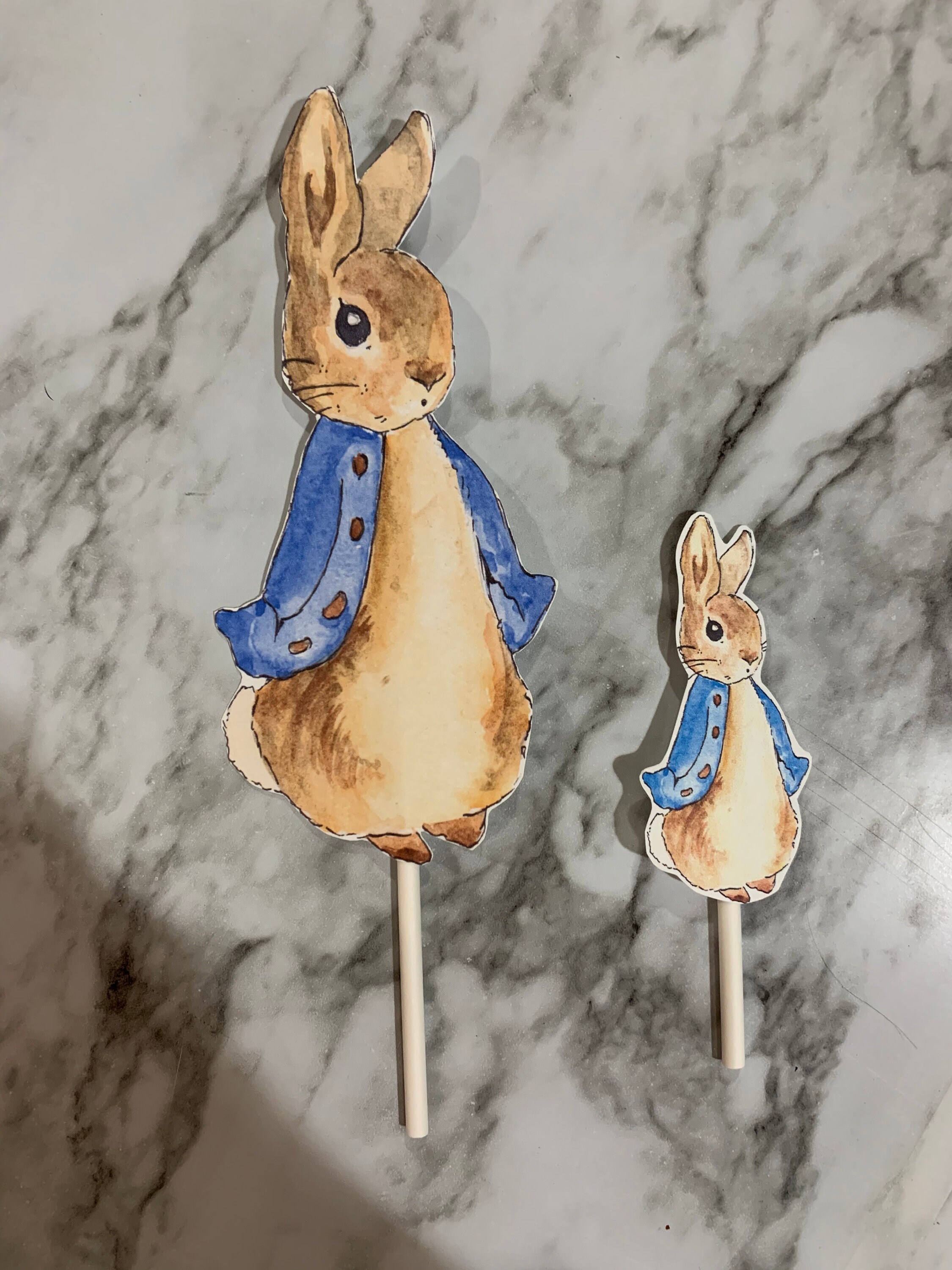 Peter Rabbit cupcake topper Etsy