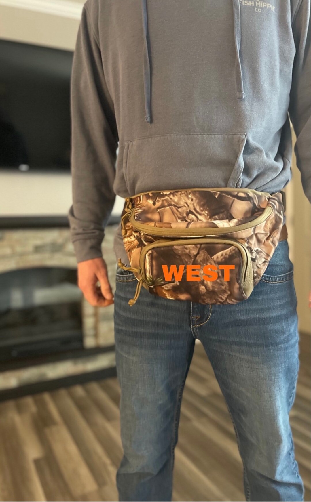 Hunting Fanny Pack Personalized Mens Gift Etsy