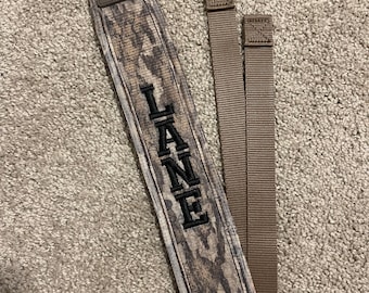 Personalized Camo Sling - Christmas - Deer- Custom- DAD - bottomland