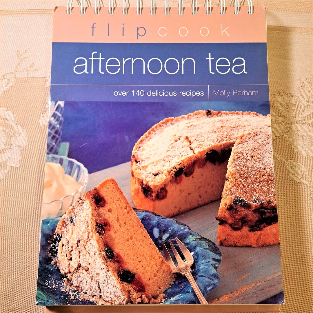 Afternoon Tea Recipe Book Etsy