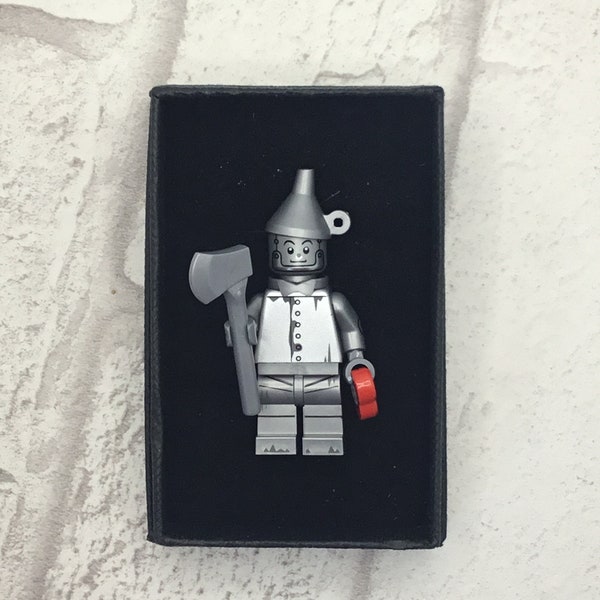 Tin Man Minifigure - Wizard of Oz - Tin Wedding Anniversary Gift / Gifts for Him / Gifts for Her