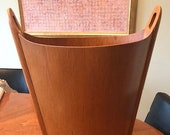 Iconic P S Heggen Wastebasket 50s 60s Eames Era Finn Juhl era