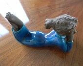 Royal Copenhagen Johannes Hedegaard Midcentury Pottery Figurine Ceramic Stoneware ca. 60s