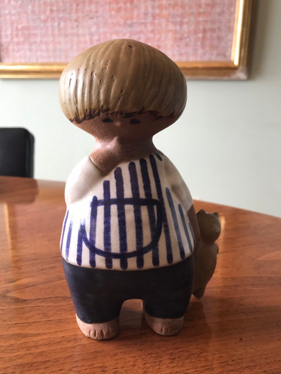 Vintage Lisa Larson Figure Malin 60s Gustavsberg - Etsy