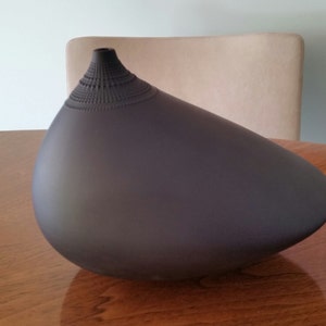 Jarrón Rosenthal de mediados de siglo de Tapio Wirkkala, el grande, serie Pollo moderna danesa, MCM