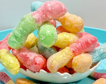 Freeze Dried Candy Gummy Worms