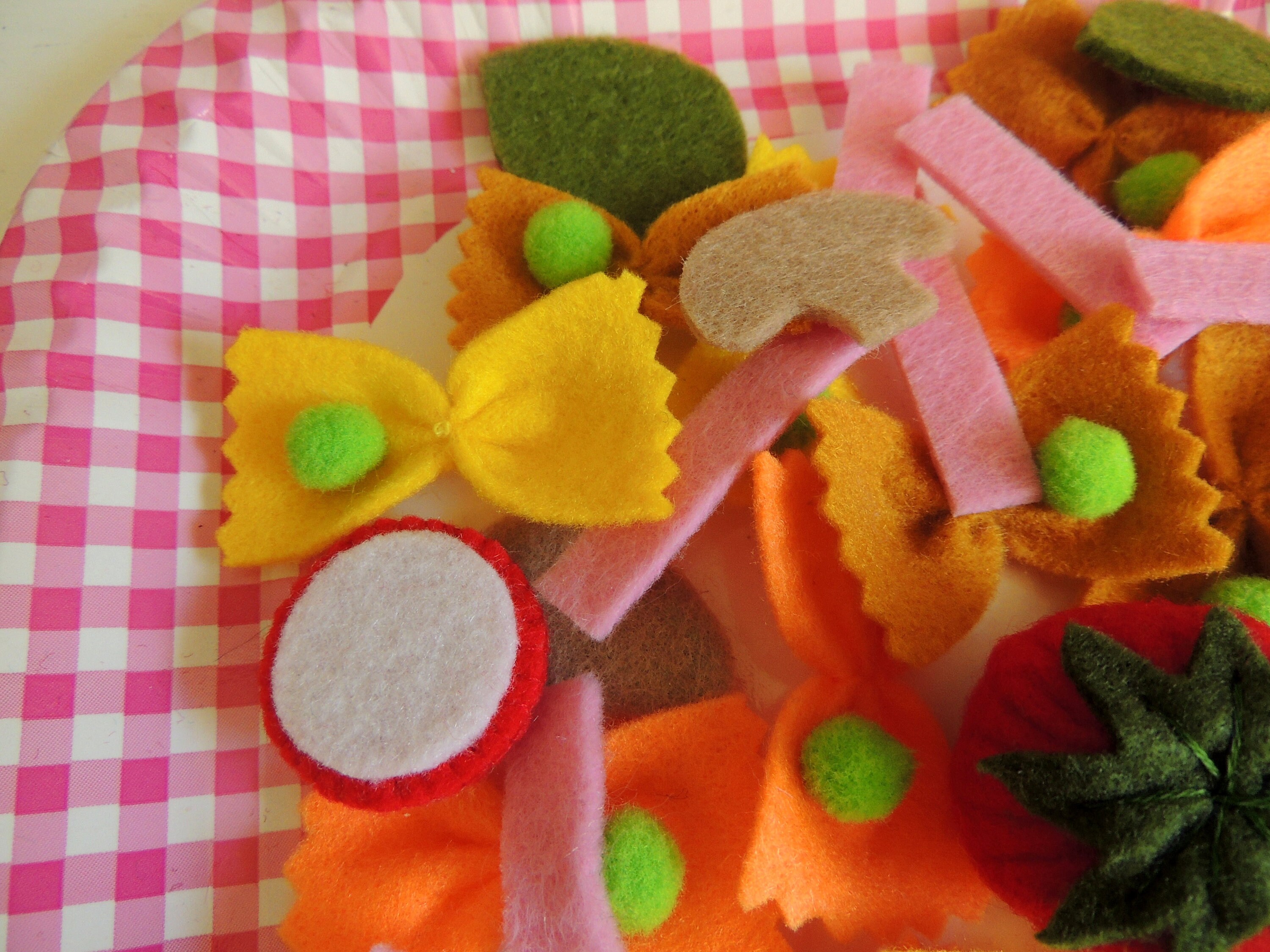 Felt Food Felt Salad Pretend Play Food Toy Kids Kitchen Etsy Australia